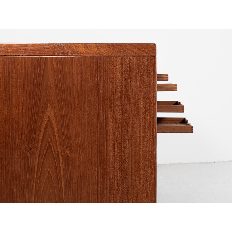 Dänische Vintage Teakholz Enfilade von Niels Otto Møller für J.L. Møller, 1960