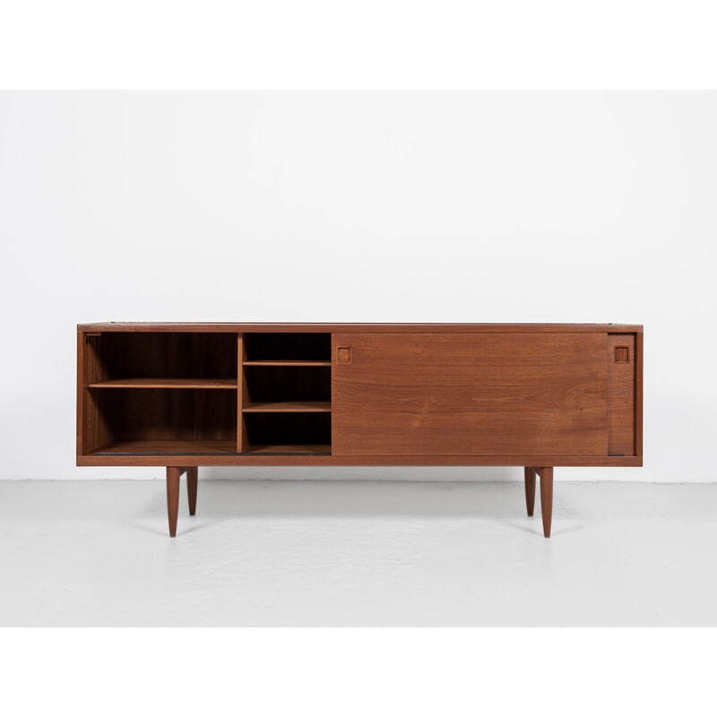 Credenza danese vintage in teak di Niels Otto Møller per J.L. Møller, 1960