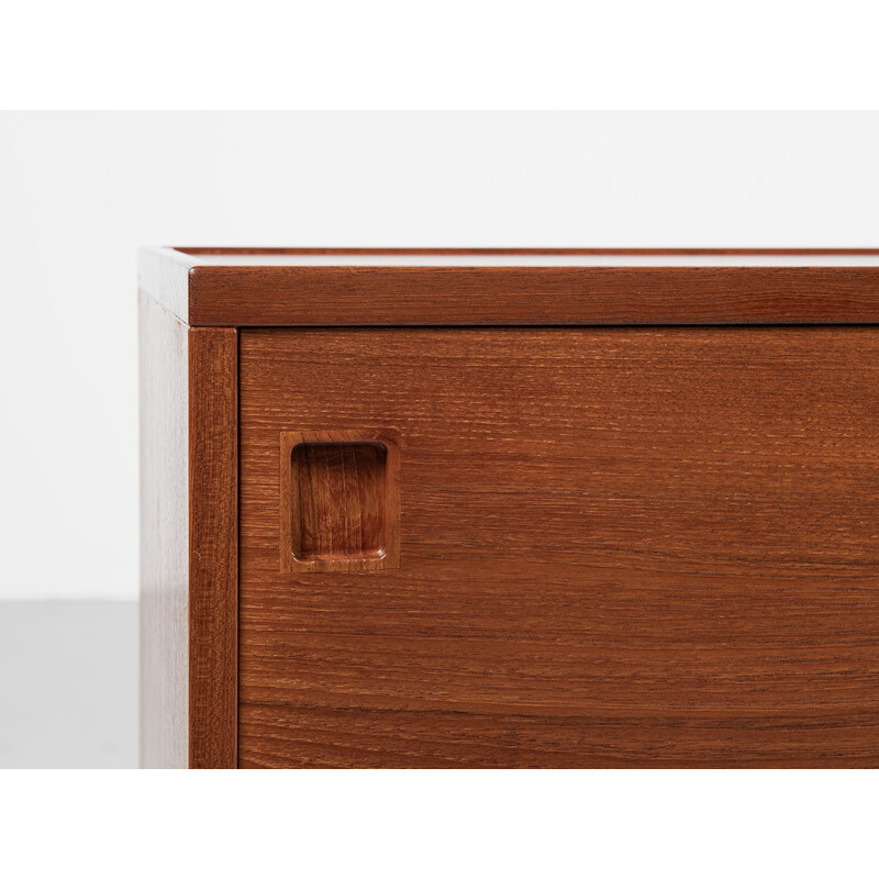 Credenza danese vintage in teak di Niels Otto Møller per J.L. Møller, 1960