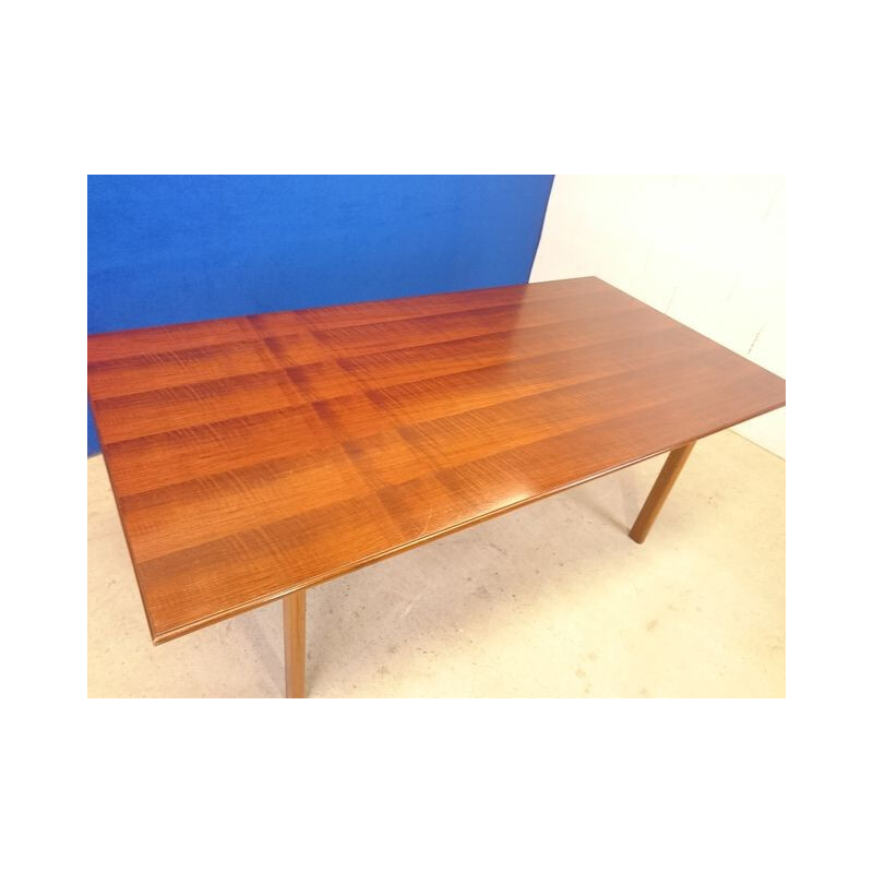 Scandinavian dining table in Rio rosewood - 1950s