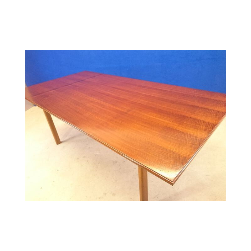 Scandinavian dining table in Rio rosewood - 1950s