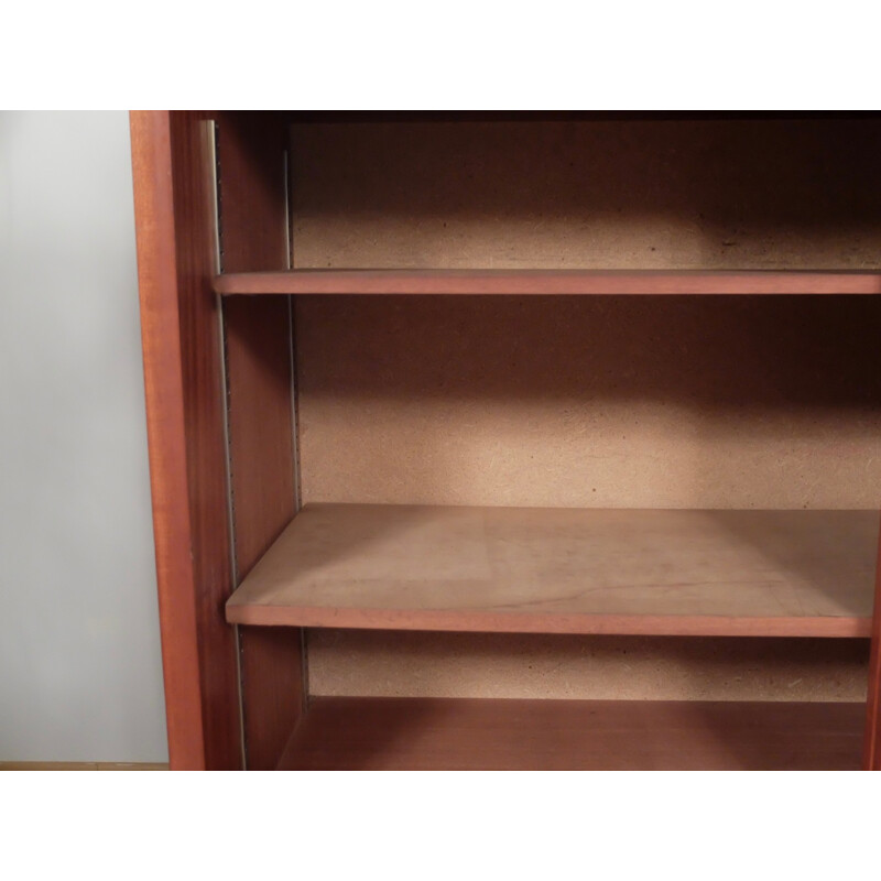 Teak buffet with adjustable shelves - 1960s