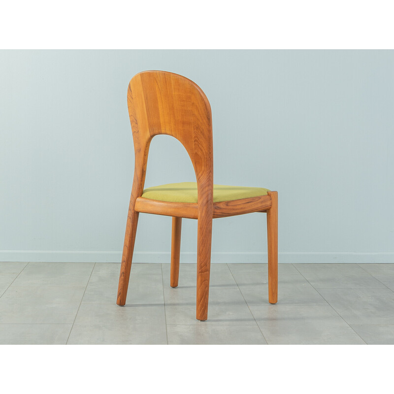 Set of 6 vintage teak dining chairs by Niels Koefoed for Hornslet, Denmark 1960s