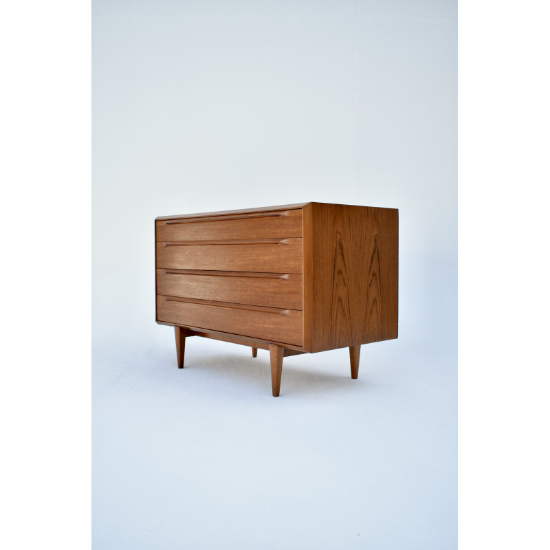 Commode vintage en teck par Ib Kofod Larsen pour Fredericia Mobelfabrik