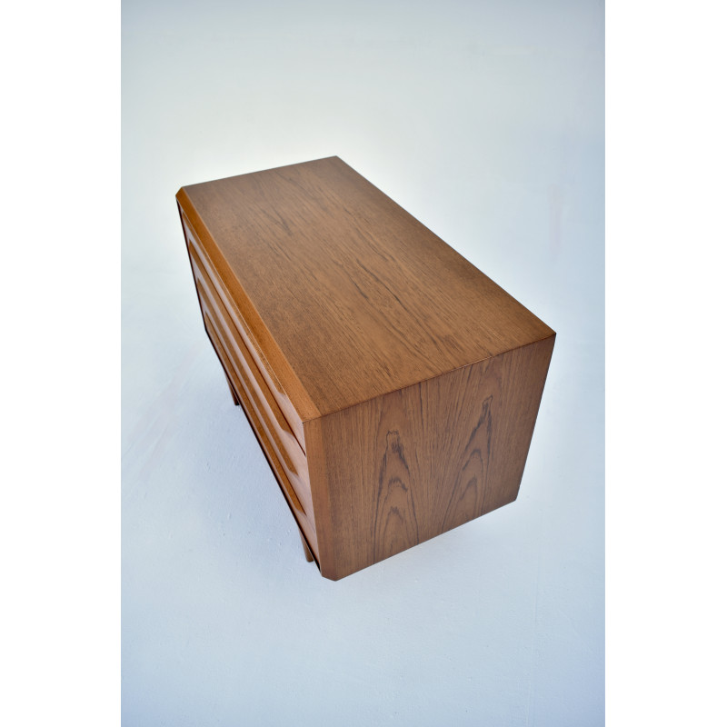 Vintage teak chest of drawers by Ib Kofod Larsen for Fredericia Mobelfabrik