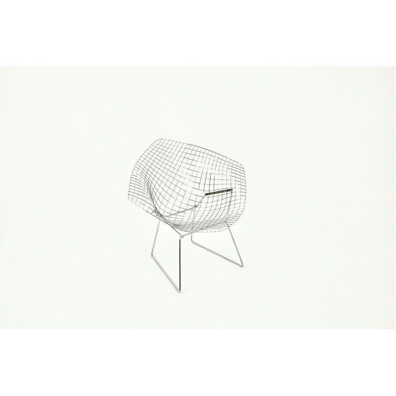 Poltrona vintage Diamond di Harry Bertoia per Knoll, 1970