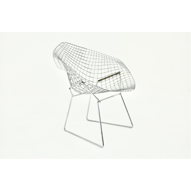 Vintage Diamond armchair by Harry Bertoia for Knoll, 1970