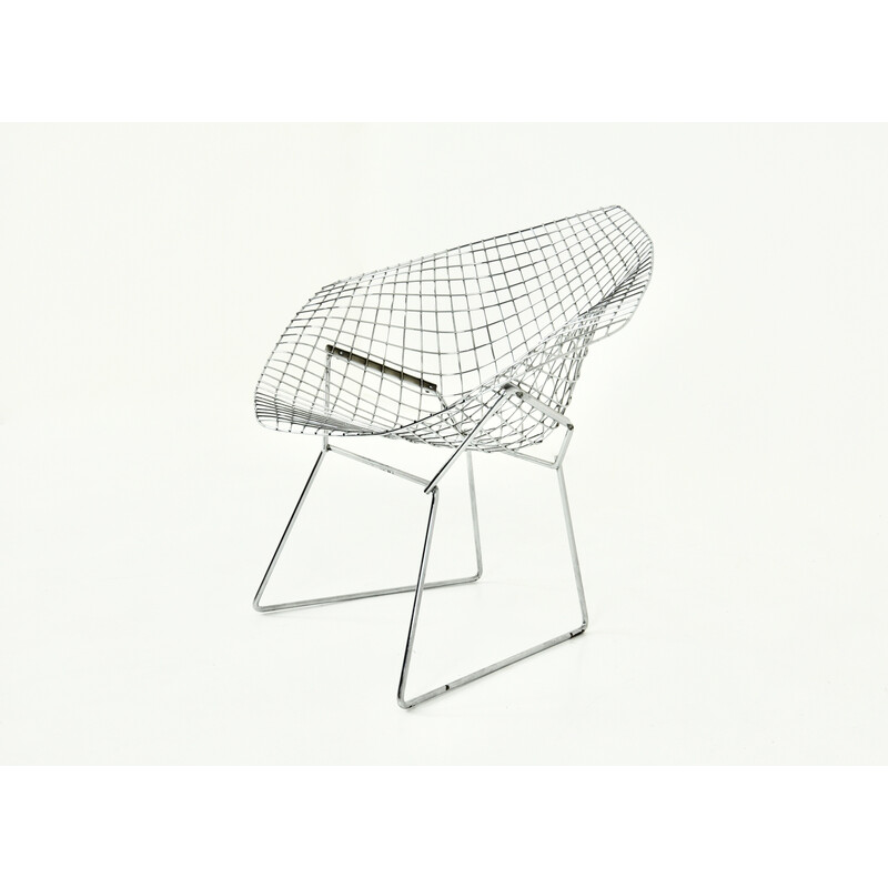 Poltrona vintage Diamond di Harry Bertoia per Knoll, 1970