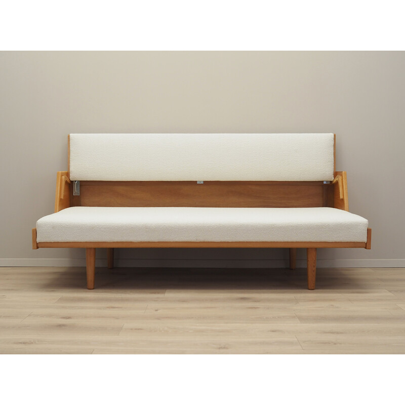 Vintage ashwood sofa by Hans J. Wegner for Getama, 1960s