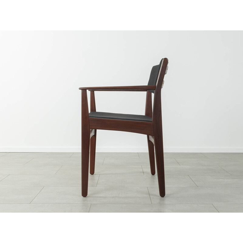 Set of 5 vintage teak chairs by Poul Volther for Frem Røjle, Denmark 1960s