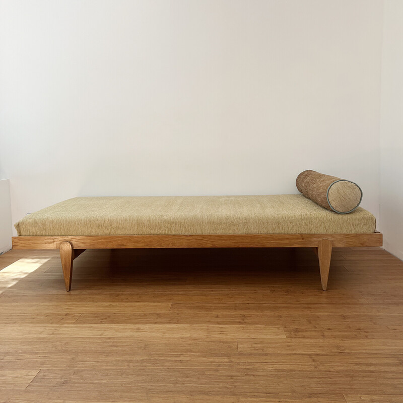 Vintage daybed with cushions, 1960