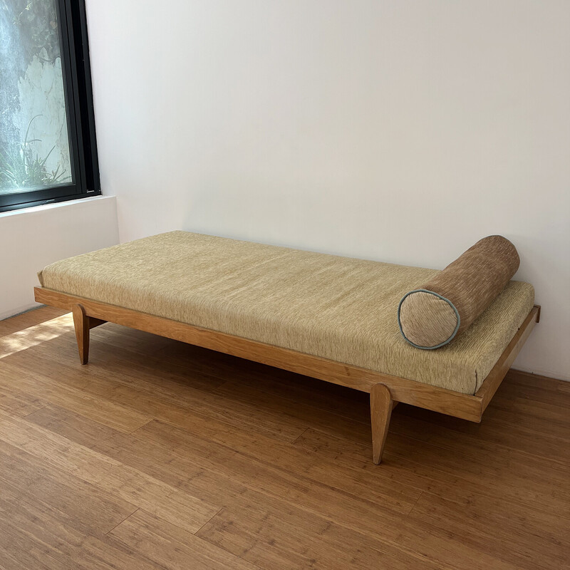 Vintage daybed with cushions, 1960