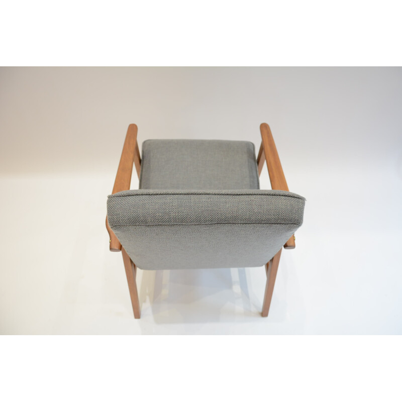 Soviet vintage armchair in gray - 1960s