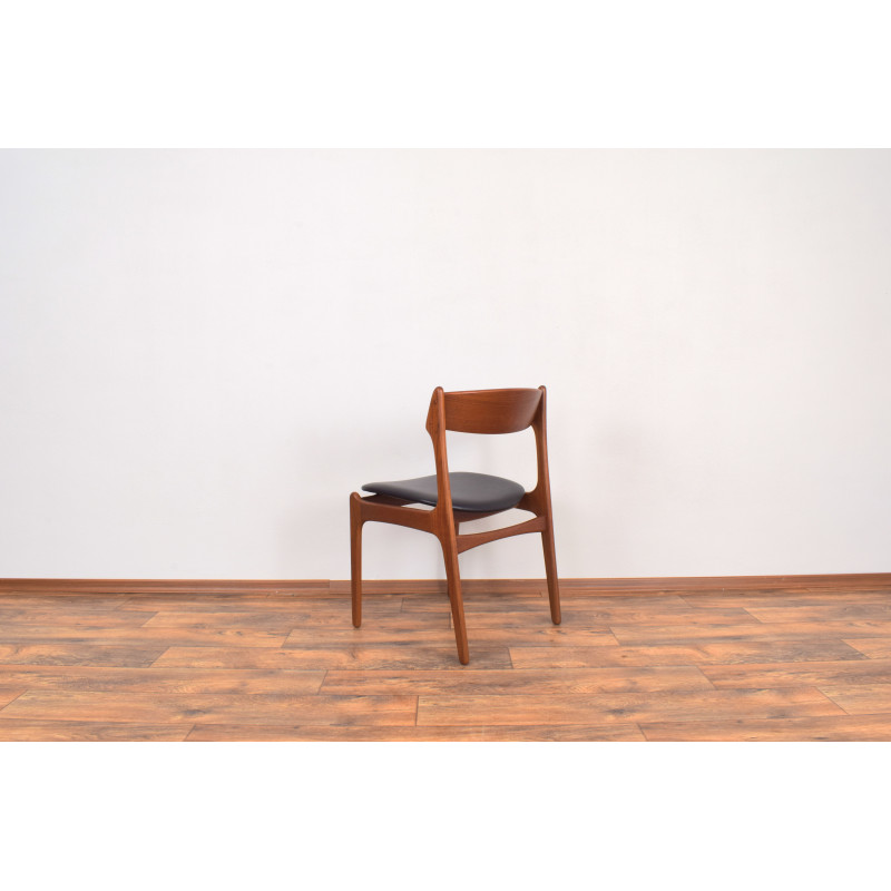 Satz von 4 Vintage-Stühlen Modell 49 von Erik Buch für O.D. Møbler, 1960