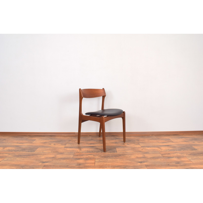Conjunto de 4 cadeiras vintage modelo 49 de Erik Buch para O.D. Møbler, 1960