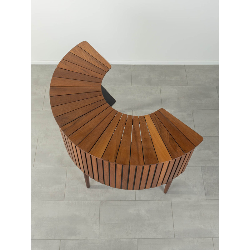 Vintage teak home bar by Sika Møbler, Denmark 1960s