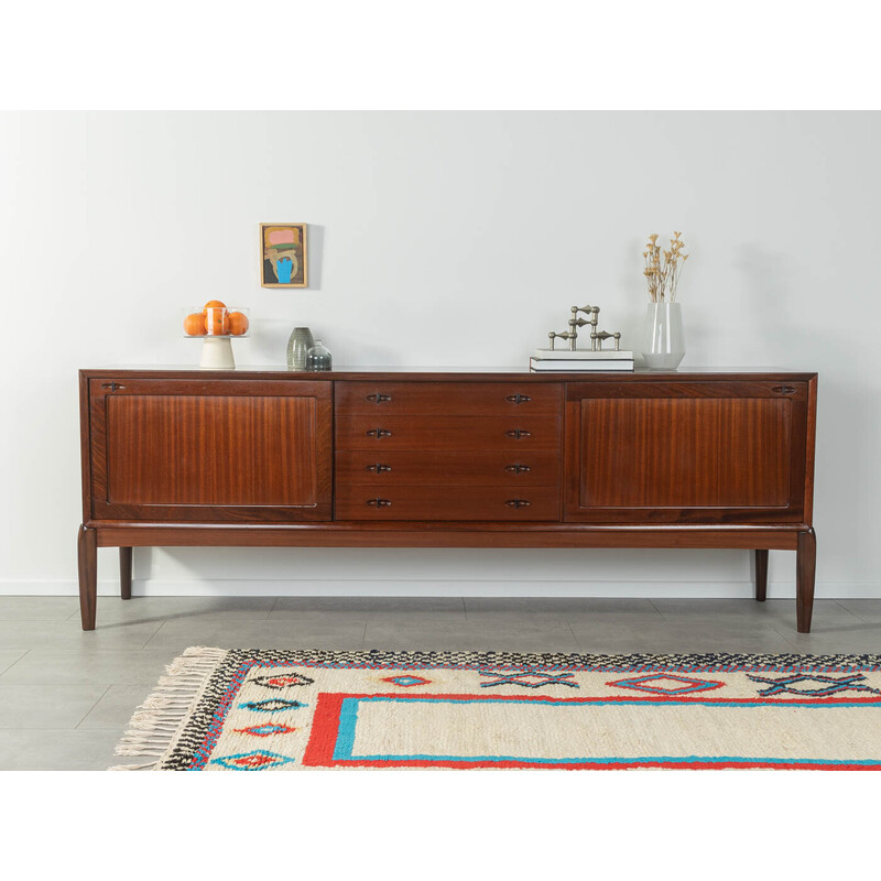 Vintage sideboard in mahogany veneer by H.W. Klein for Bramin, Denmark 1960s