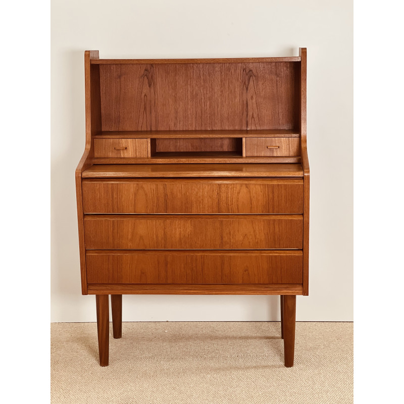 Mid-century Danish teak secretary