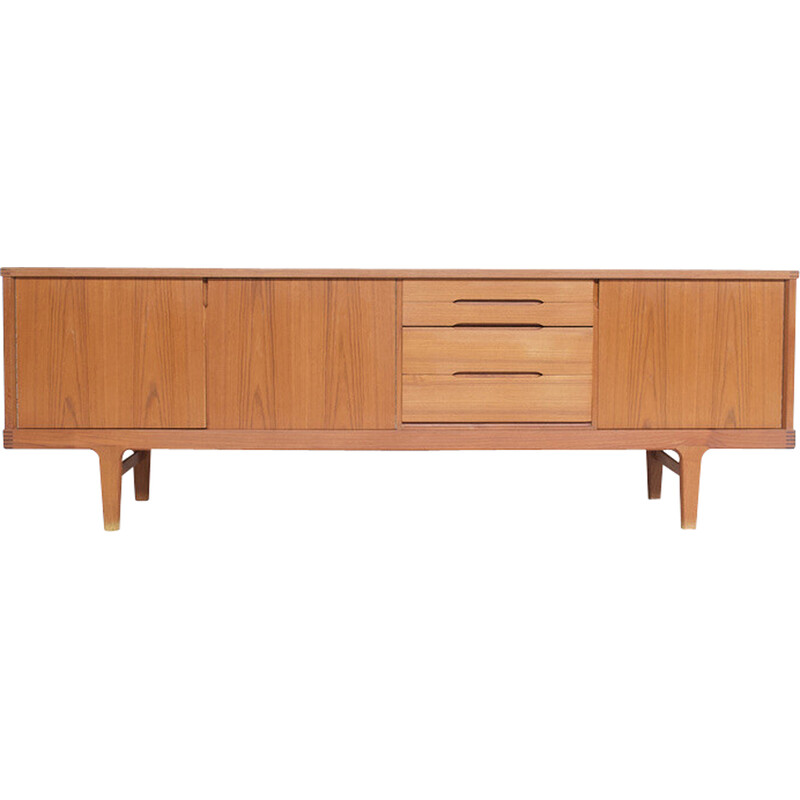 Vintage teak sideboard by Henning kjaernulf for K/S Mobelbafrik, 1960