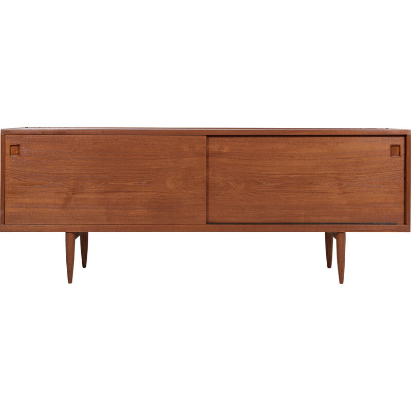 Dänische Vintage Teakholz Enfilade von Niels Otto Møller für J.L. Møller, 1960