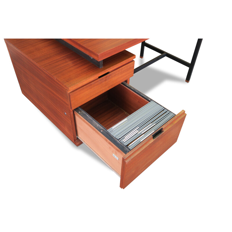 Vinatge desk by Pierre Guariche for Minvielle, 1955