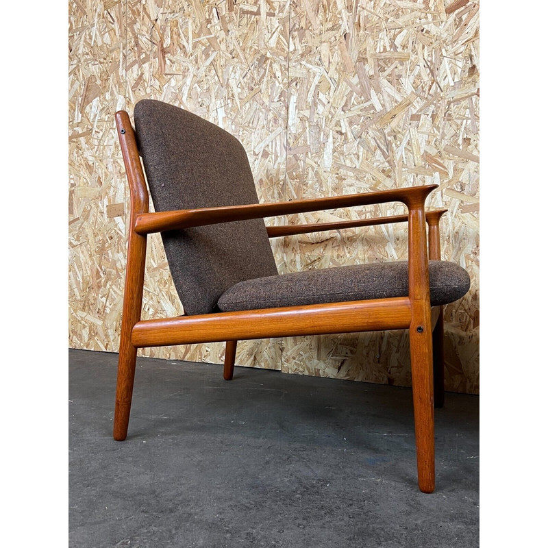 Pair of vintage teak armchairs by Svend Aage Eriksen for Glostrup, 1960-1970s