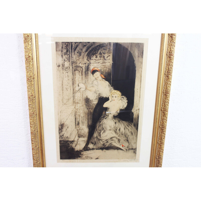 Vintage print of Don Juan by Louis Icart, 1928