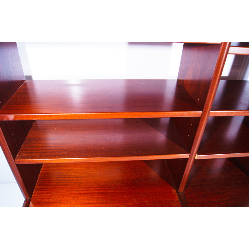 Vintage mahogany bookcase by Hulsta, Germany 1990s