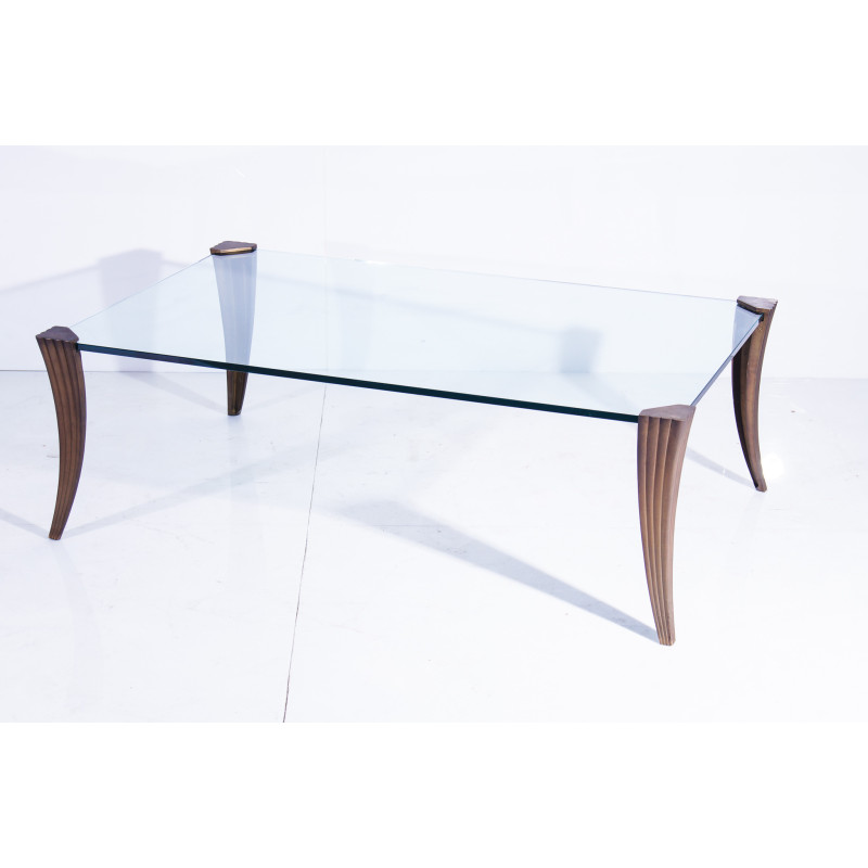 Table basse vintage par Peter Ghyczy pour Ghyczy, Pays-Bas 1970