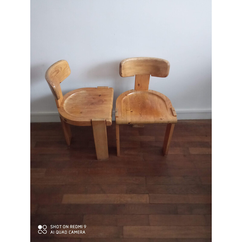 Pair of vintage chairs by Antti Nurmesniemi, Finland 1970