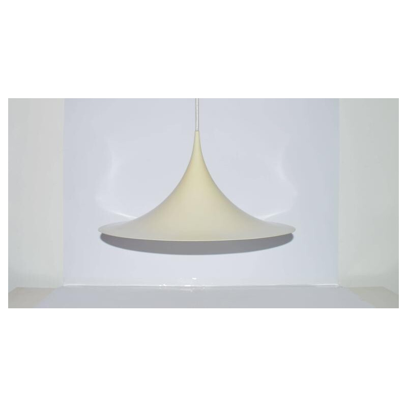 Danish Fog & Mørup pendant light in metal and plastic, BONDERUP & THORUP - 1970