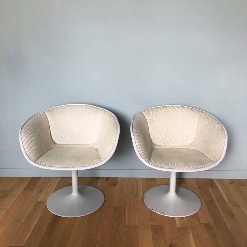 Pareja de sillones vintage F8800 de Pierre Paulin para Artifort, 1960