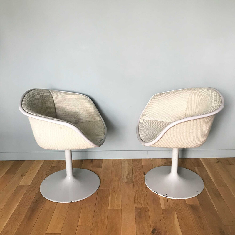 Pareja de sillones vintage F8800 de Pierre Paulin para Artifort, 1960