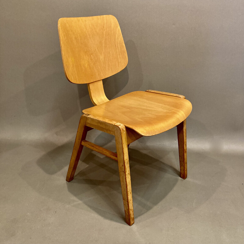 Vintage beechwood chair by Egon Eiermann, 1950