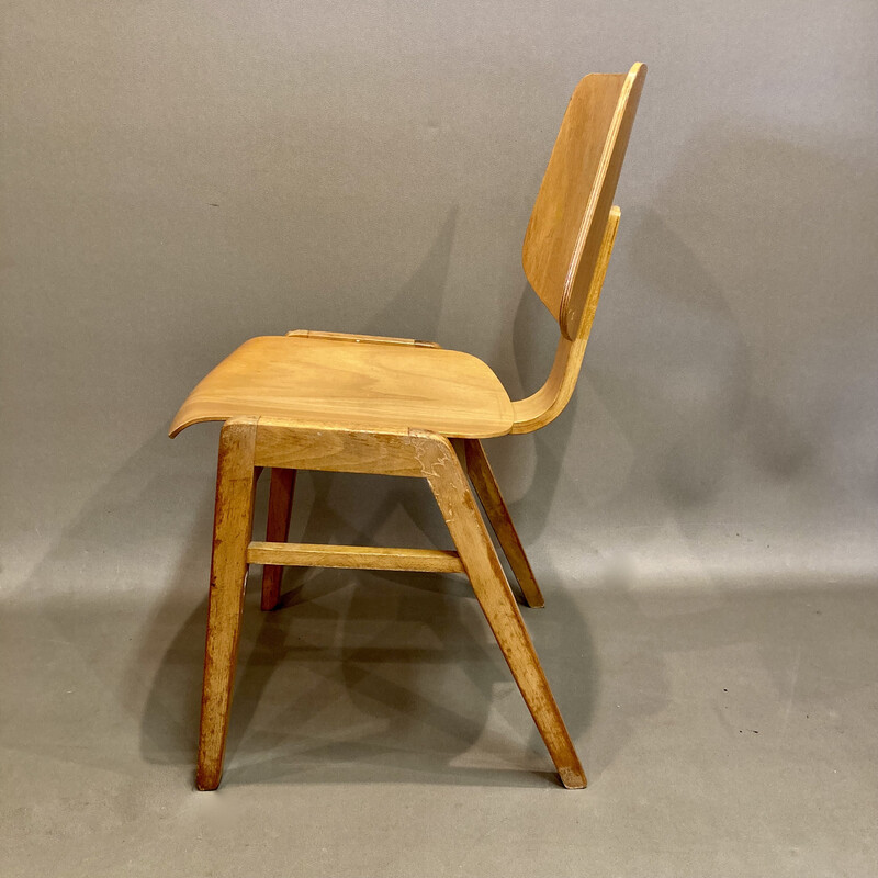 Vintage beechwood chair by Egon Eiermann, 1950