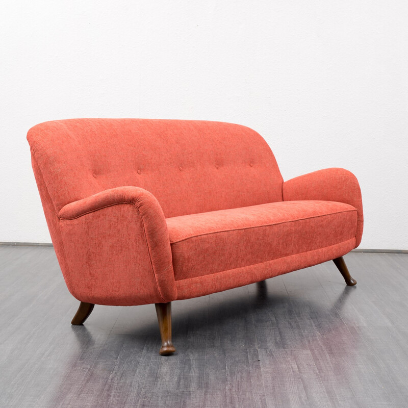 Coral sofa - 1950s
