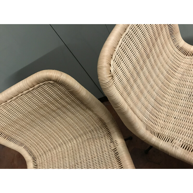 Pair of vintage Ar22 chairs by Design Janine Abraham and Dirk Jan RolL, 1957