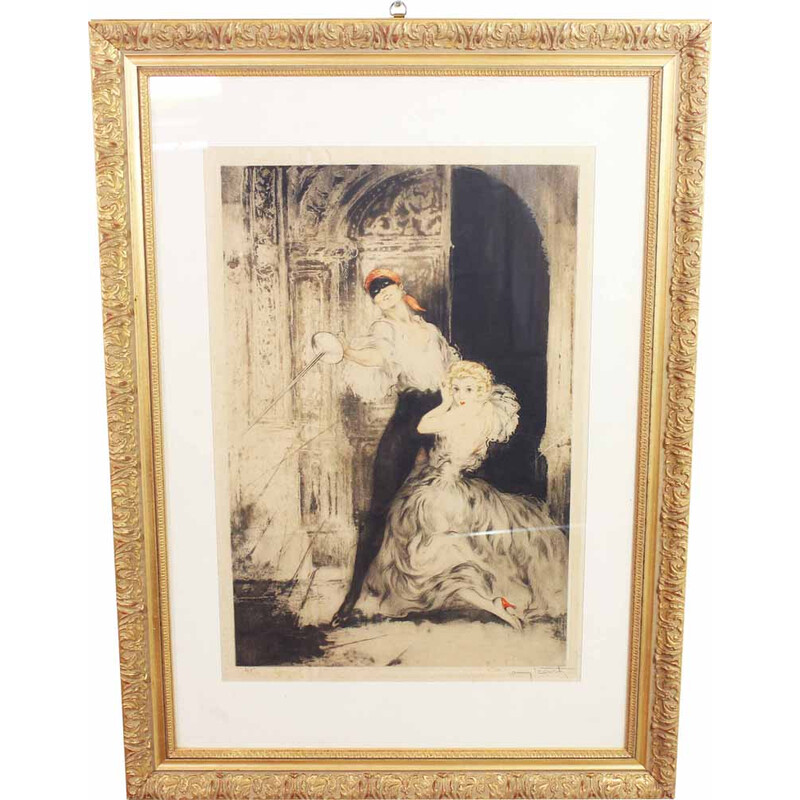 Vintage print of Don Juan by Louis Icart, 1928