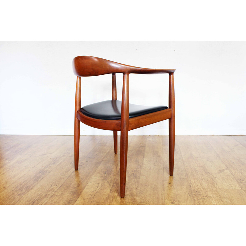 Vintage fauteuil Jh503 van Hans J Wegner voor Johannes Hansen, 1950