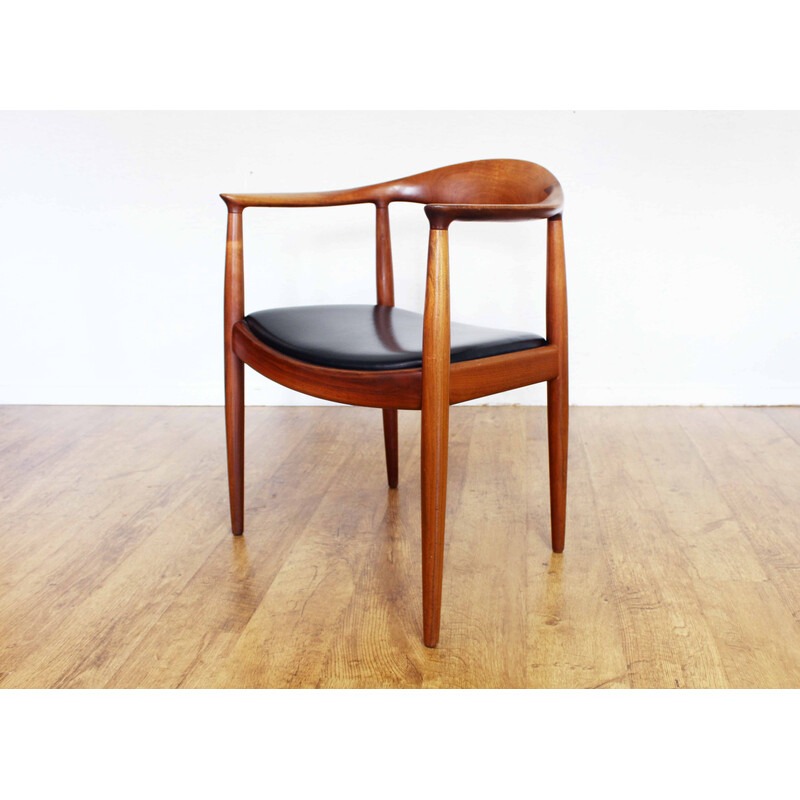 Vintage fauteuil Jh503 van Hans J Wegner voor Johannes Hansen, 1950