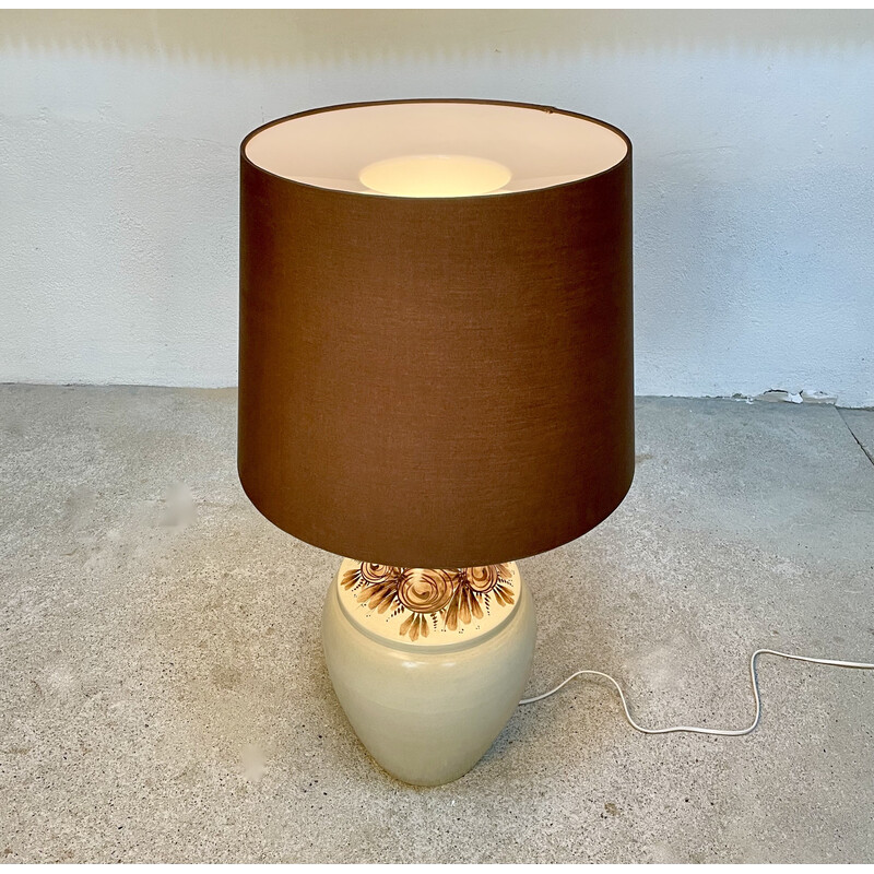 Vintage ceramic table lamp by Bjørn Wiinblad for Rosenthal Studio Line, 1960s