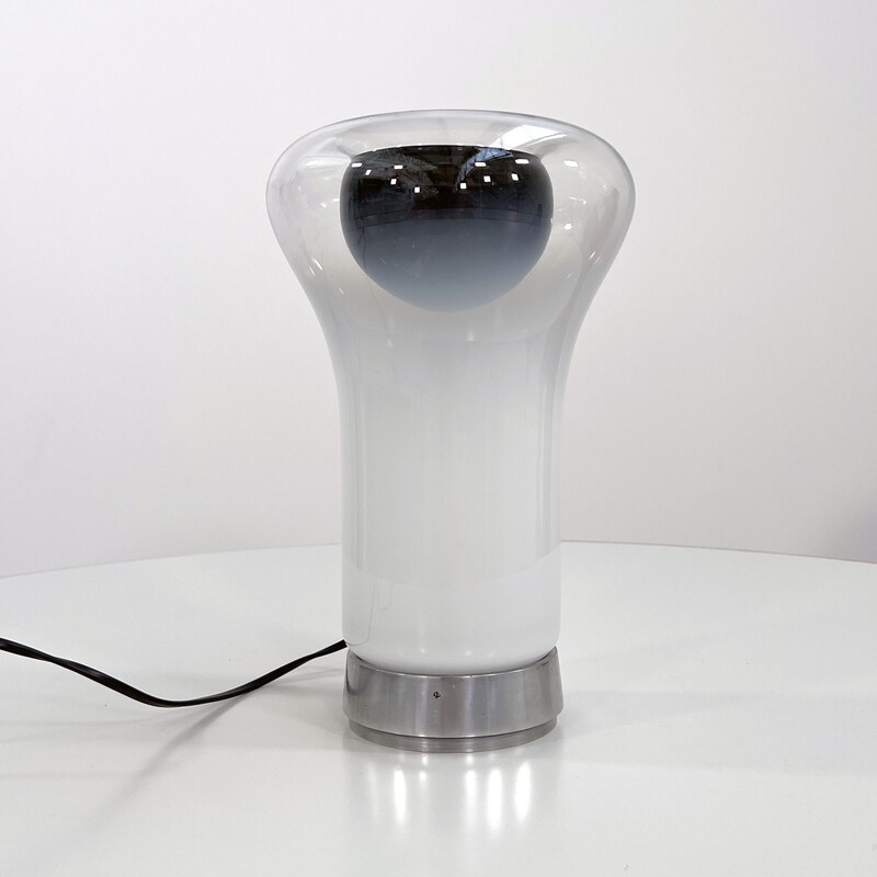 Vintage Saffo table lamp by Angelo Mangiarotti for Artemide, 1970s
