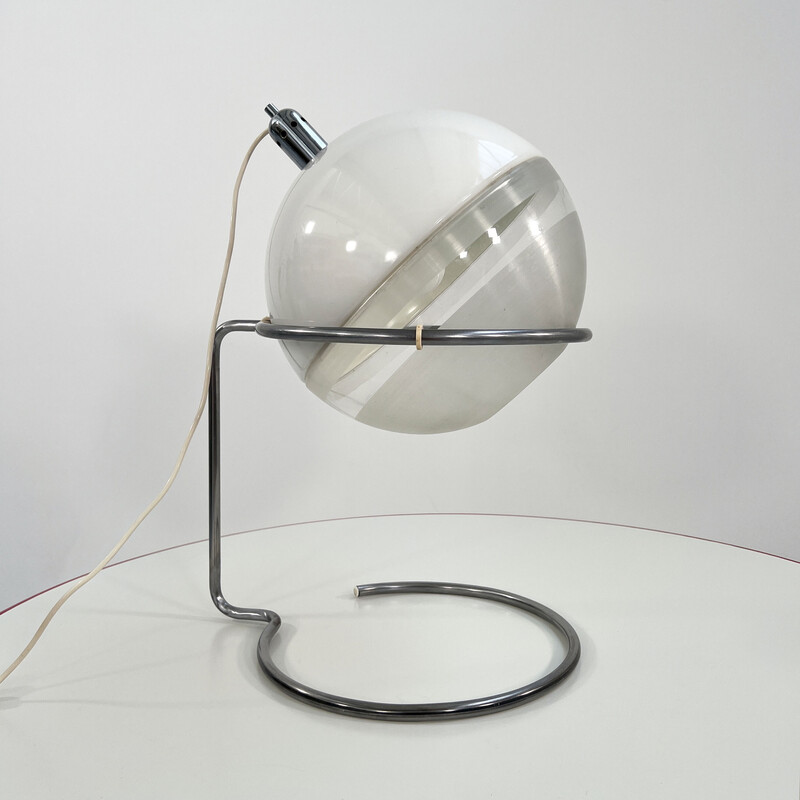 Lampe de table vintage Focus de Fabio Lenci pour Guzzini, 1970