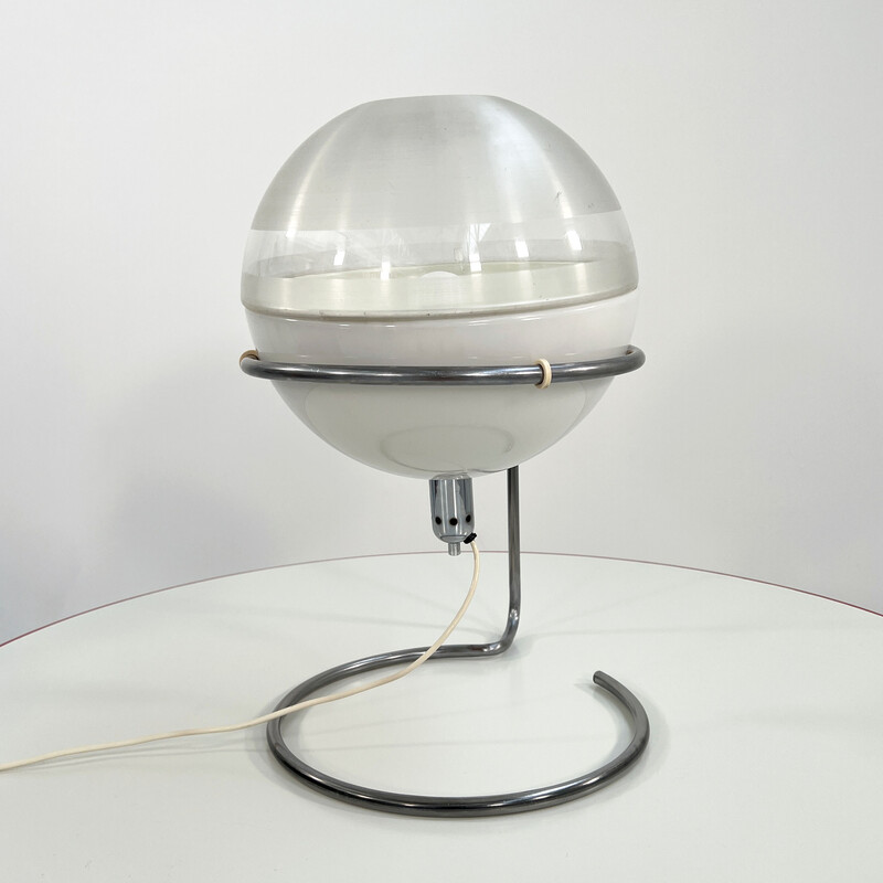 Lampe de table vintage Focus de Fabio Lenci pour Guzzini, 1970