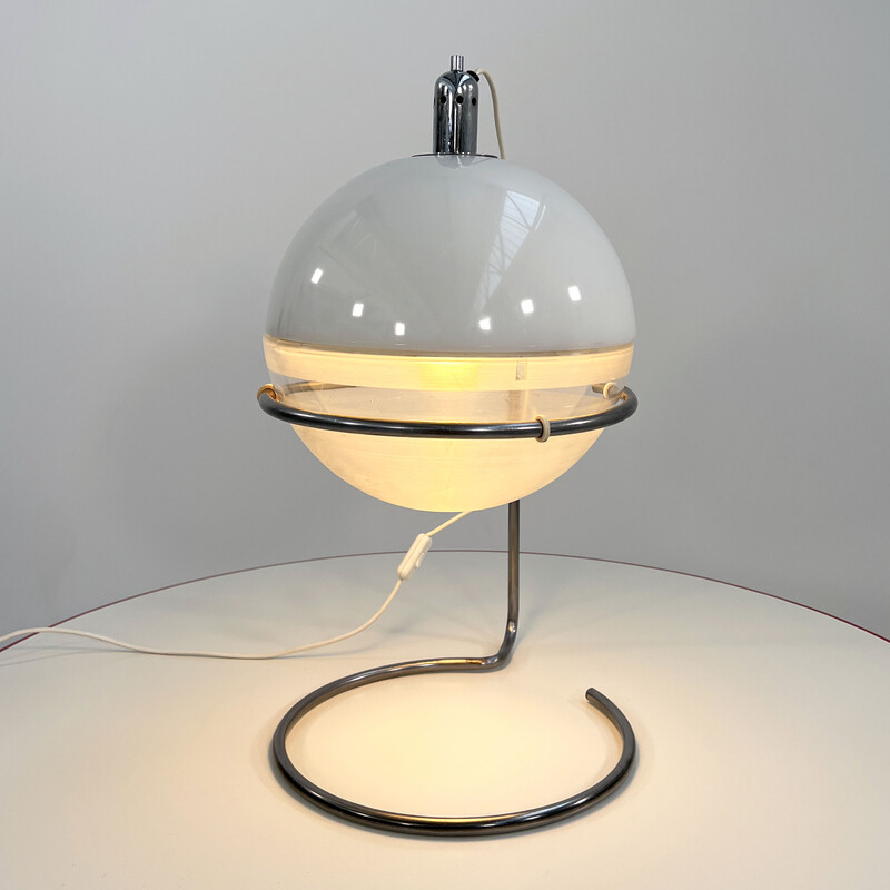 Lampe de table vintage Focus de Fabio Lenci pour Guzzini, 1970