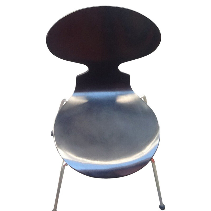 Chair "Ant 3100" black, Arne JACOBSEN - 1980s