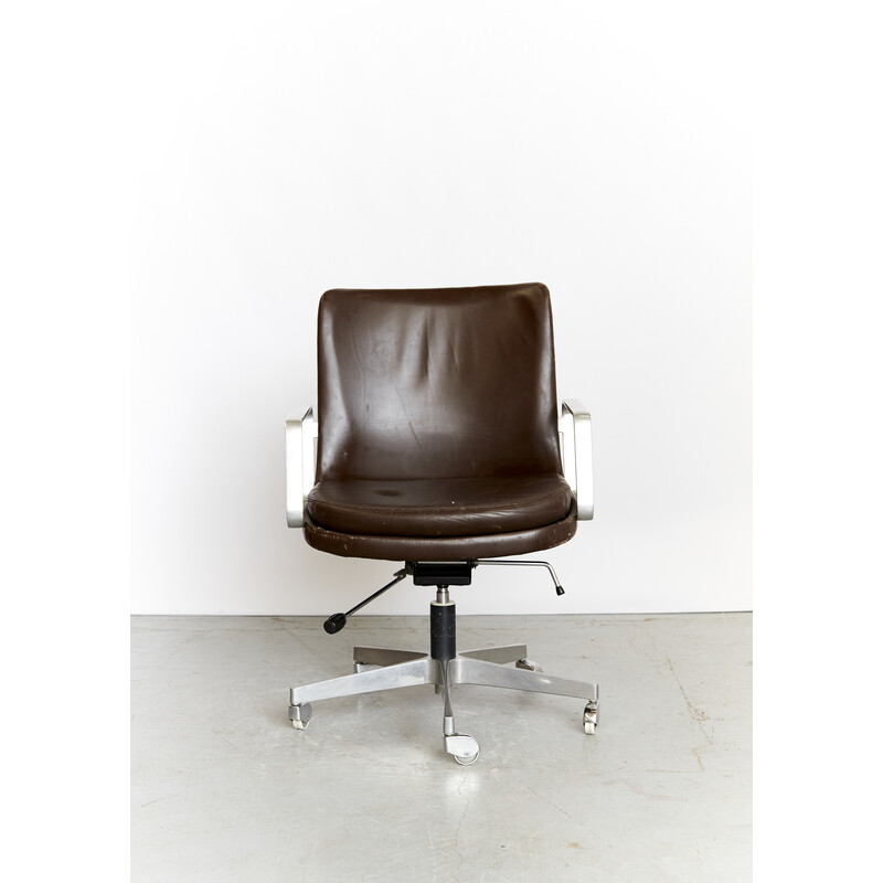 Mid-century office armchair by Ib Kofod Larsen for Fröscher