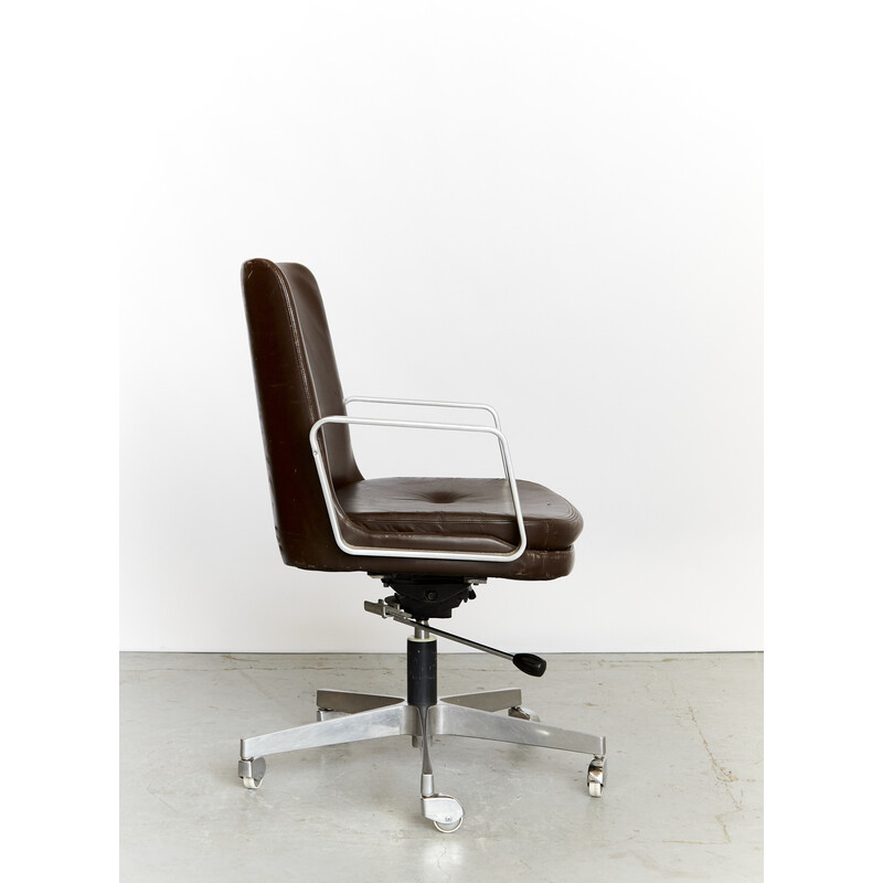 Mid-century office armchair by Ib Kofod Larsen for Fröscher