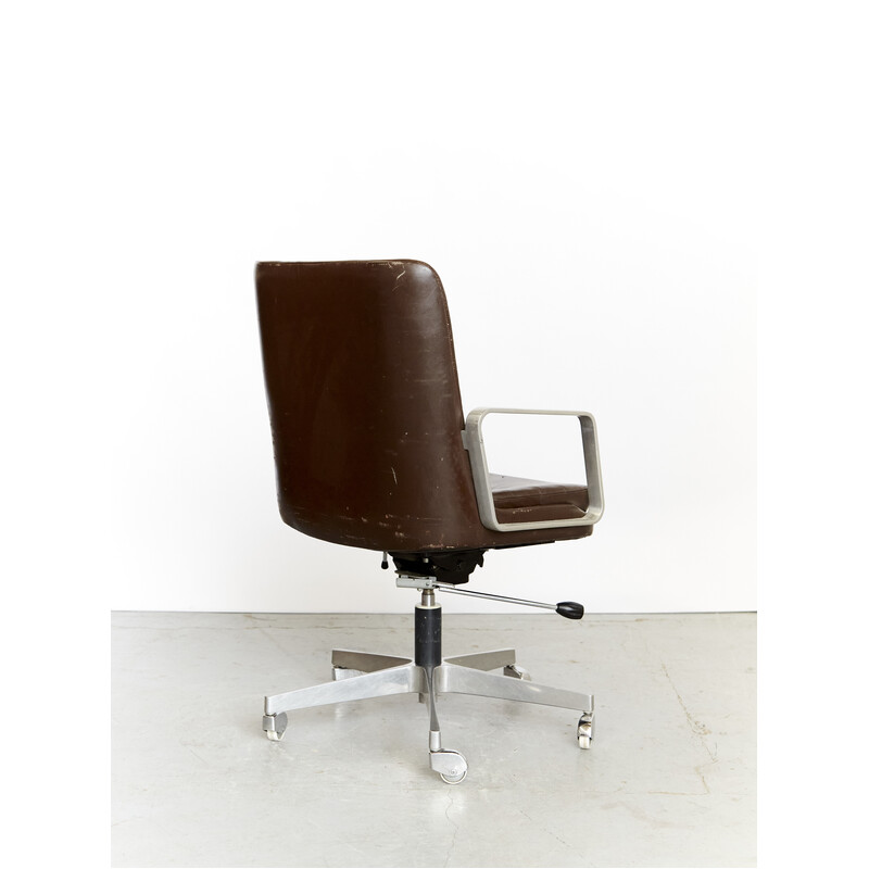 Mid-century office armchair by Ib Kofod Larsen for Fröscher