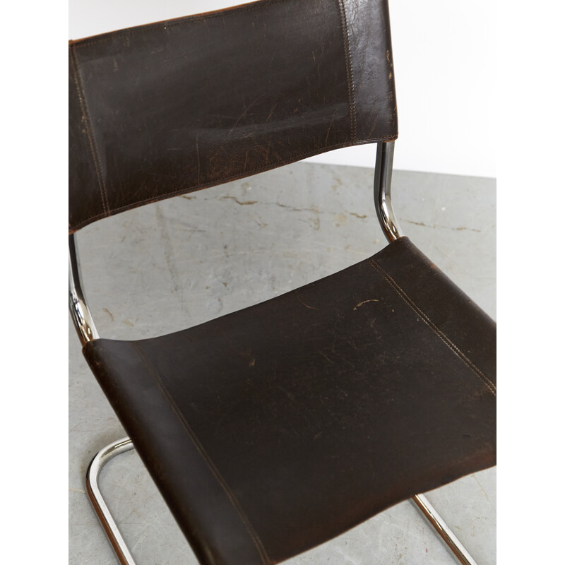 Chaise cantilever vintage S33 de Mart Stam pour Thonet